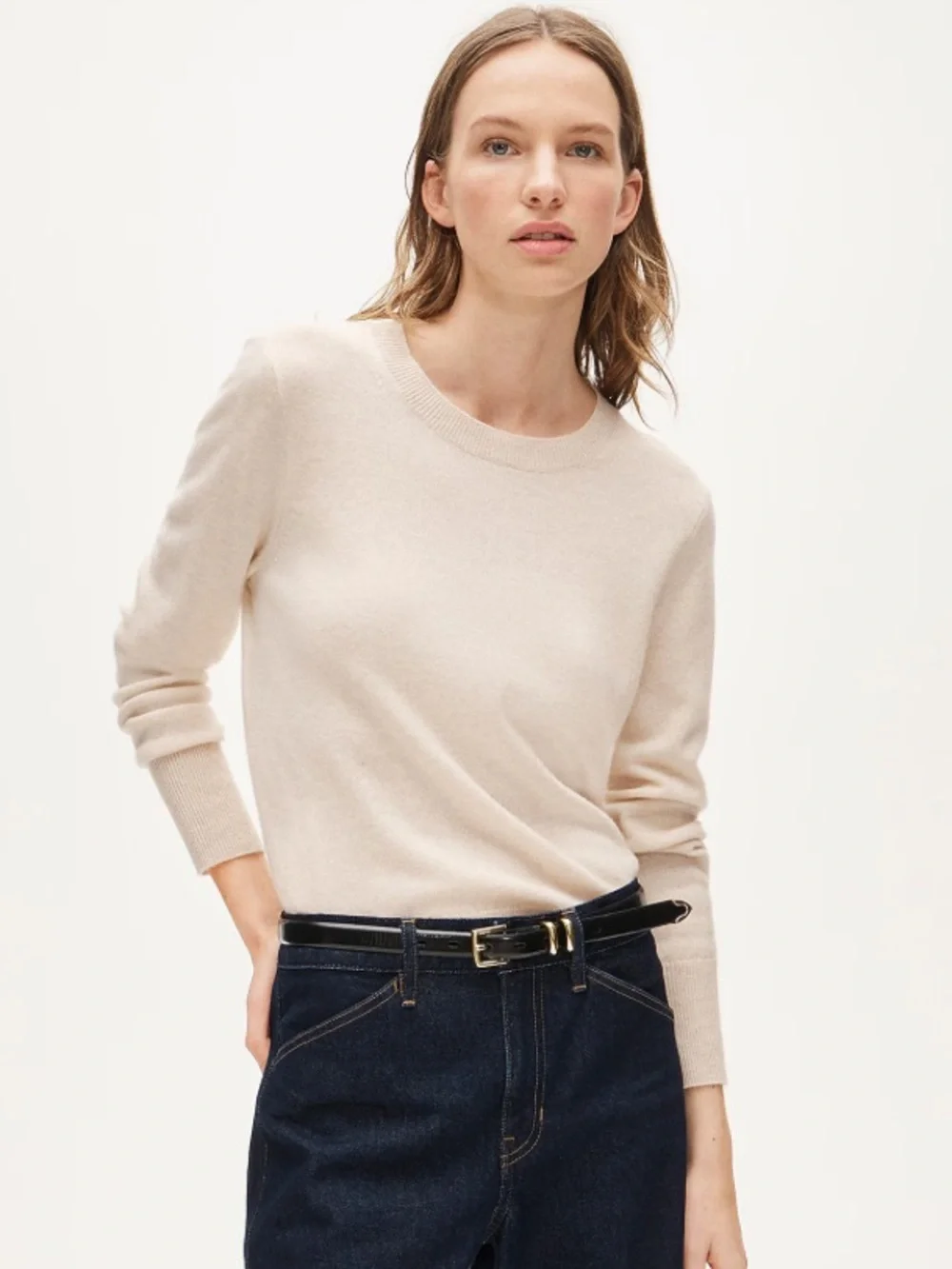 J. Crew Cashmere classic-fit crewneck sweater